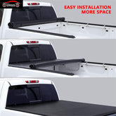 2007-2021 Toyota Tundra Fleetside Soft Roll Up Truck Bed Tonneau Cover Not for Trail Special Edition with Storage Boxes